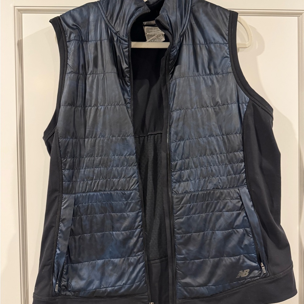 New Balance Navy Blue Puffer Vest